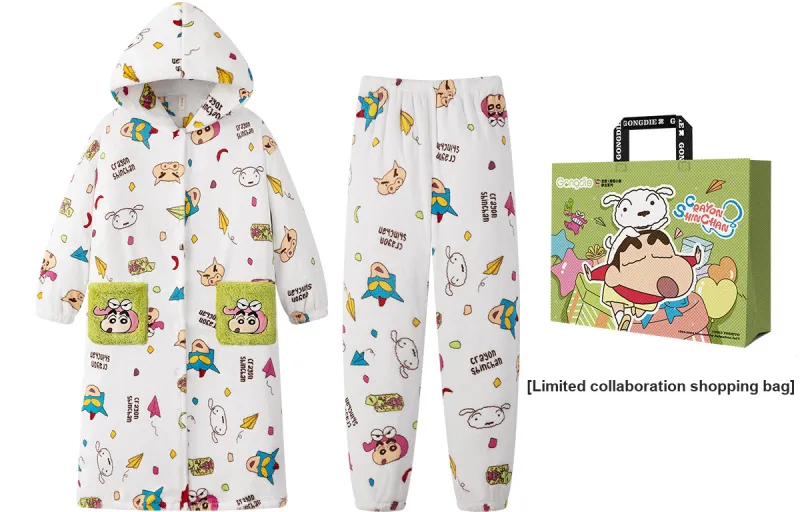 Gongdie Unisex Bath Robes-5