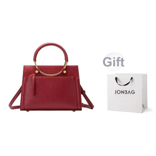 JONBAG Сумка для свадьбы из синтетической кожи одно плечо среднего размера женская красная