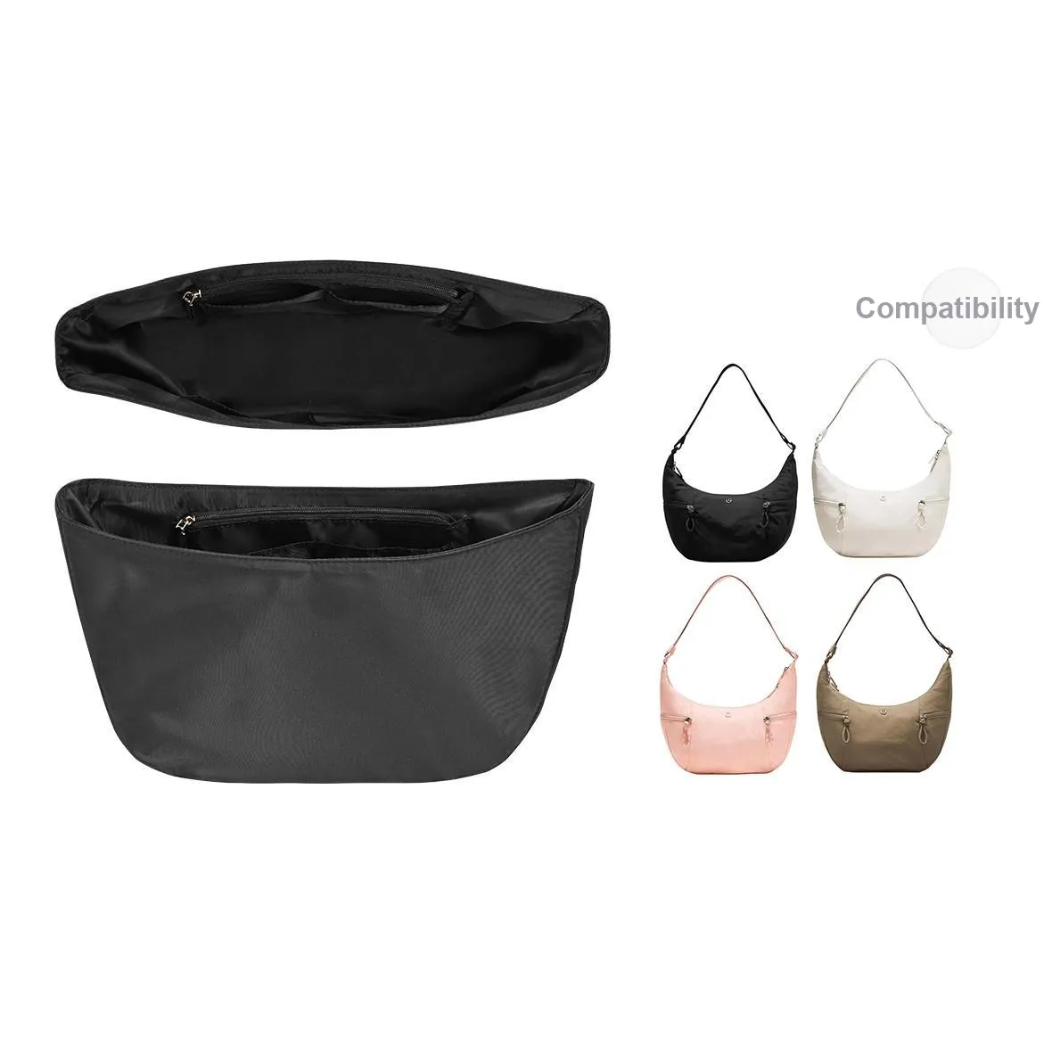 Lan Bao Fan Нейлоновая сумка аксессуар вкладыш унисекс многоцветный