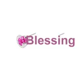 [Fuchsia]Sterling Silver Zircon Stud Earrings (1 Pair) Eh-3364.ebB