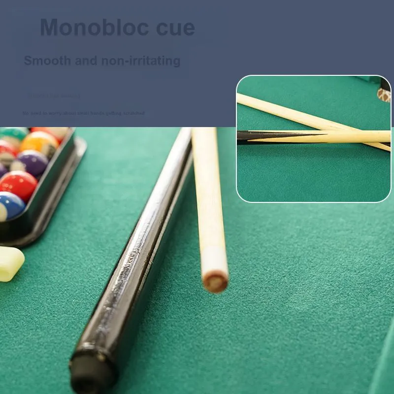 HUANGGUAN Large Size Raised Base Green Pool Table Parent And Kid Interactive Games Board Games-2