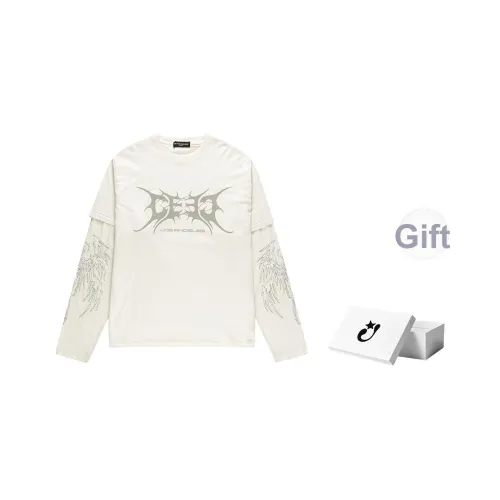 CEEC LA 24FW T-Shirt Унисекс Белый