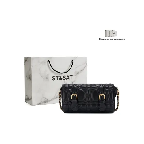 ST SAT Искусственная кожа Маленькая квадратная сумка Сумка через плечо Маленькая Женская