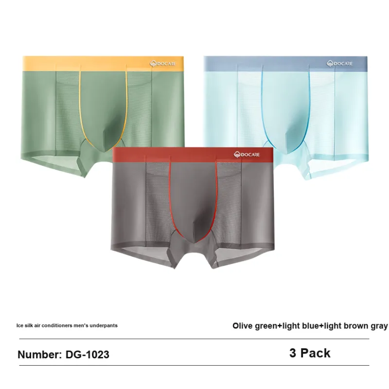 Colorful Underpants Men's Combo Set-7