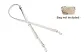 White Crossbody Adjustable 94-123cm