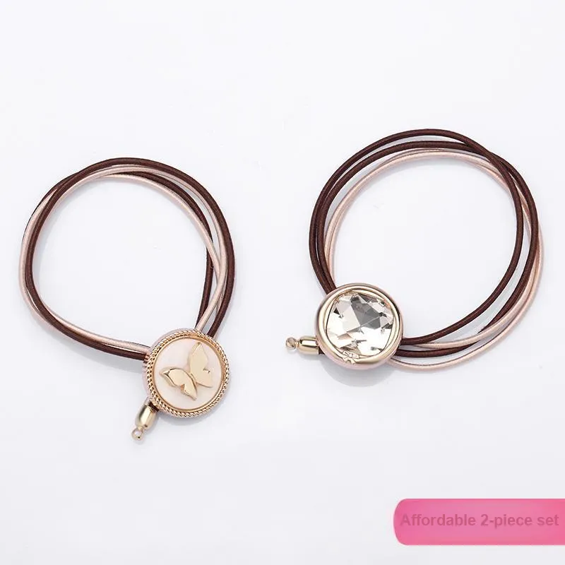 Yiru Acrylic Rubber Band Hair Tie Women's-1