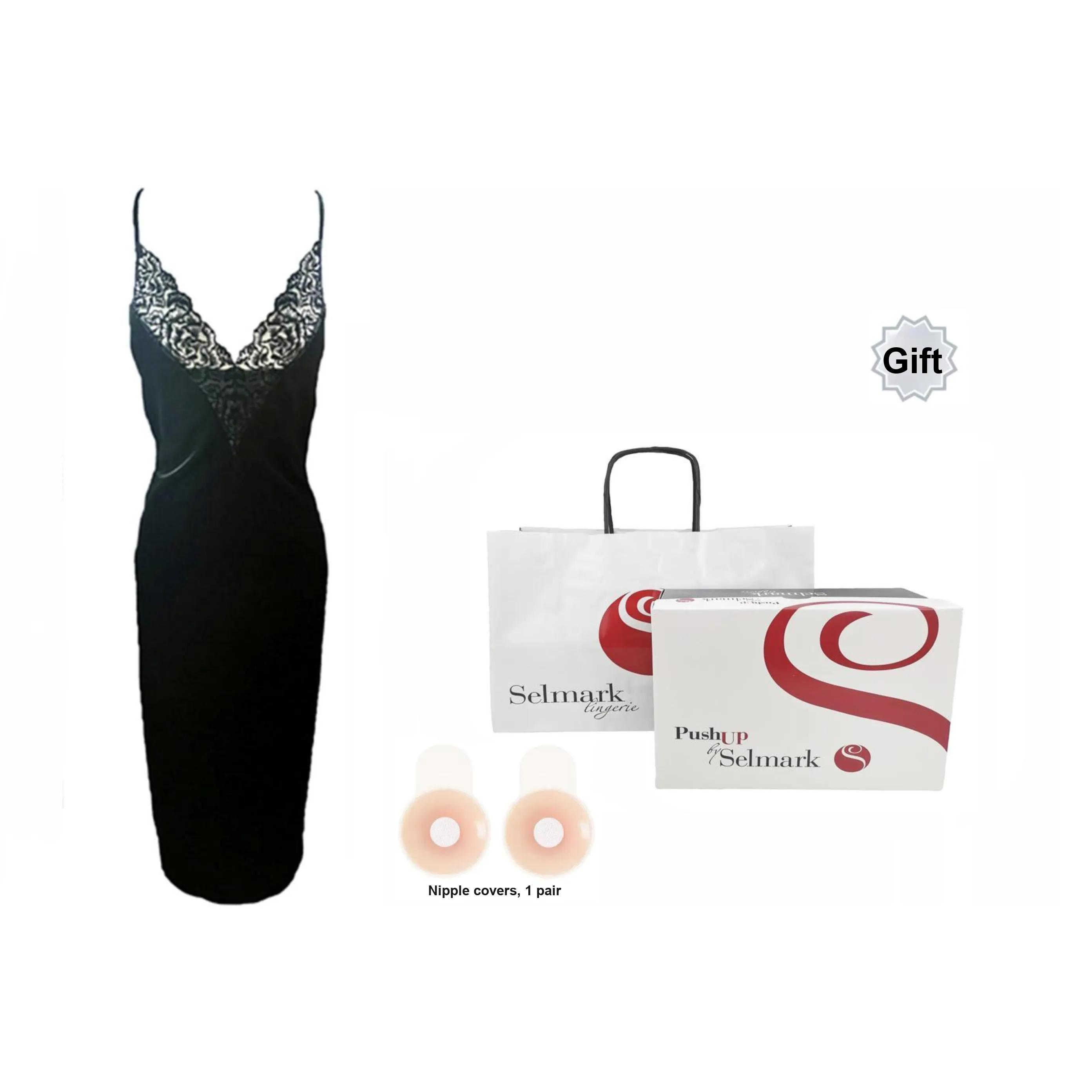 Selmark Evening Dresses Women's Black