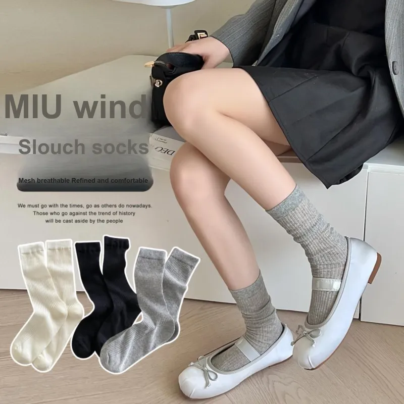XXLLG Mid Calf Socks Women's 5 Pack-1