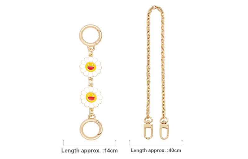 GUYI Metal Bag Accessory Bag Strap Women's Gold Tone-8