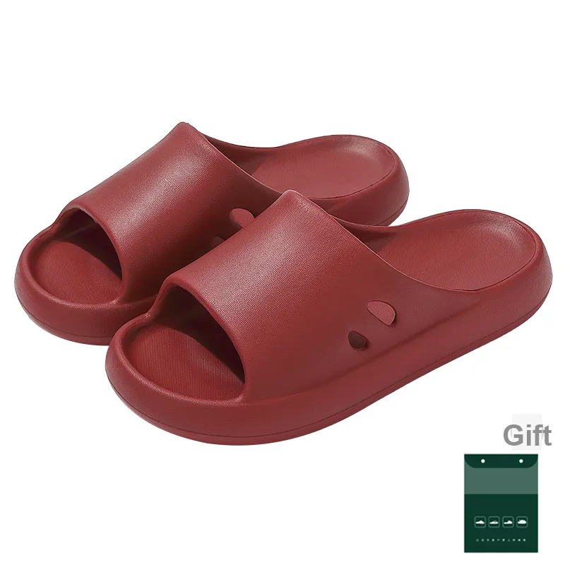 Red bean Slippers / Home Slippers-22