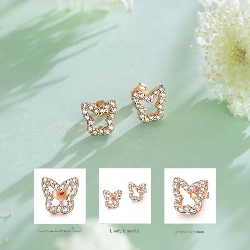 NIGHT RIDER DRIGINAL S925 Silver Stud Earrings Women's-1