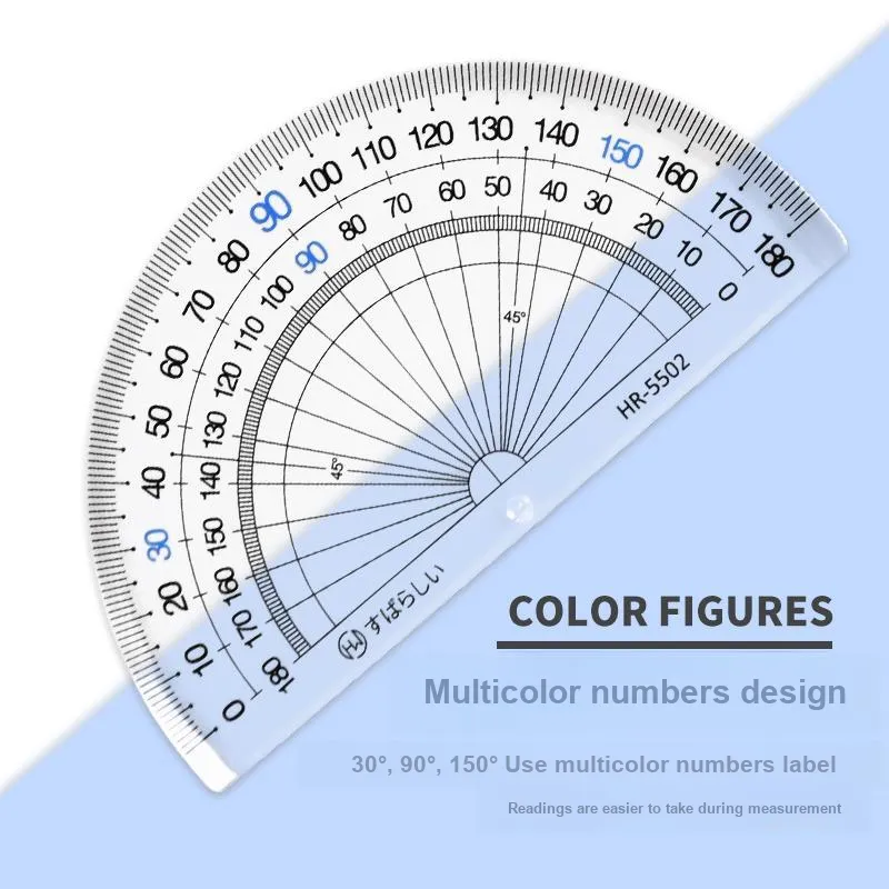 HAIWENZHIZAO Japanese Style Protractor Various Sizes/triangle Board-2