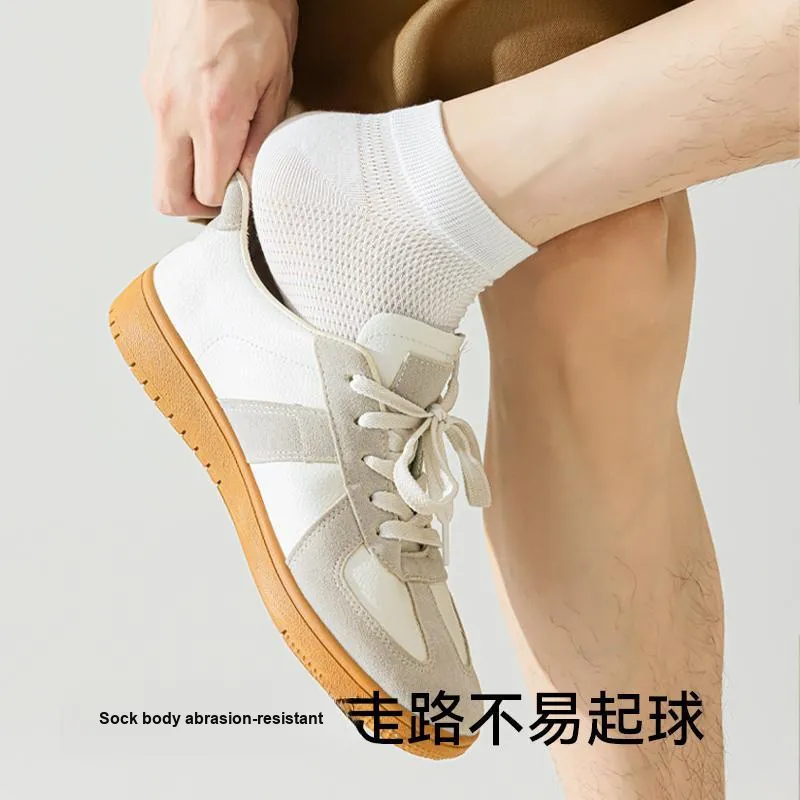 MIIOW Cool One Summer Series No Show Socks Men's 5 Pack-3
