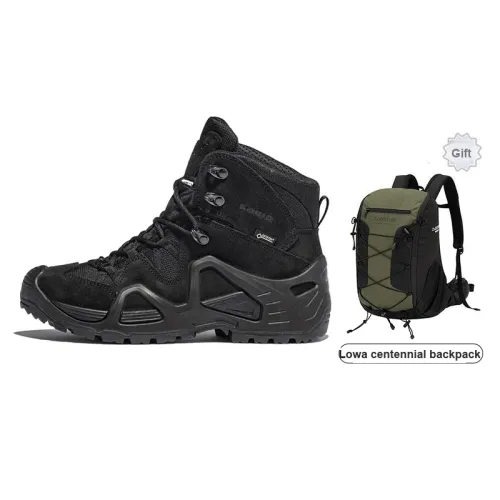 Lowa ZEPHYR Hiking / Trekking Shoes Unisex Mid-Top Black