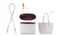 Glacier White Crossbody Set 90-120cm+DuPont Paper Liner[Includes Modified D Ring]