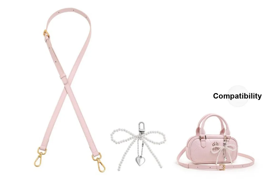 Kim Yeon sha Коровья кожа Сплав Сумка Ремень Женские Экрю Светло-синий