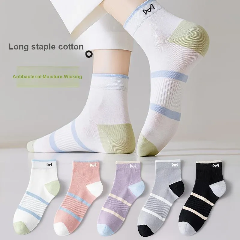MIIOW Trend Party Series Mid Calf Socks Women's Shopping Bag 3 Pack-0