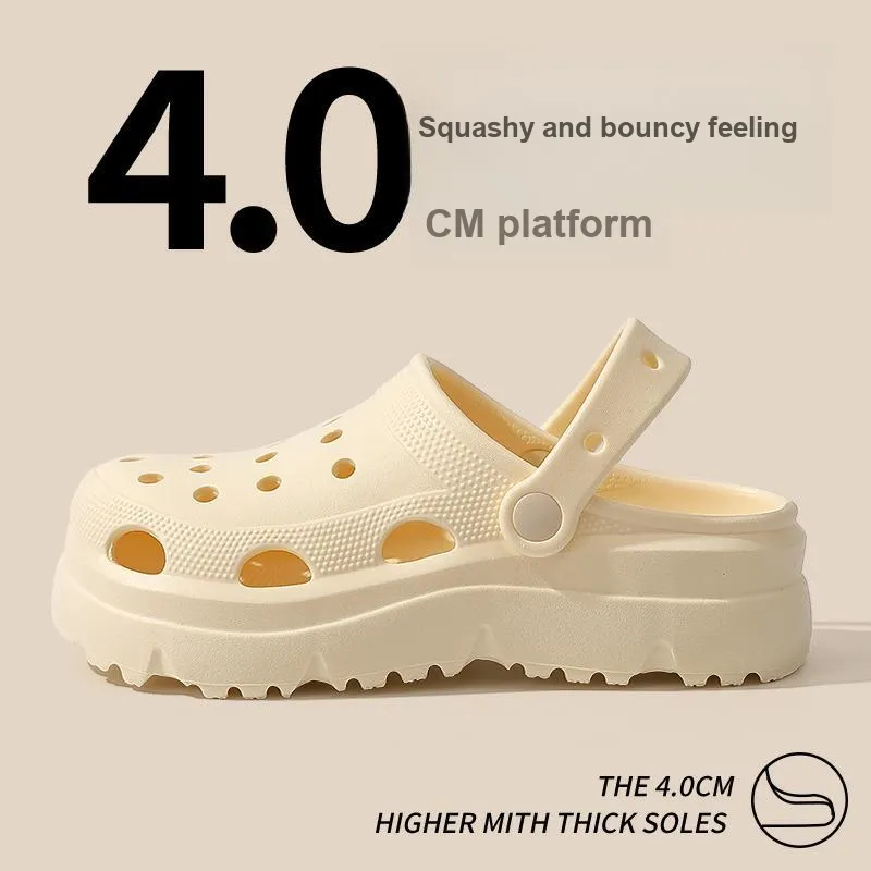Foot Recreation Summer Casual Outerwear Platform Slippers-3