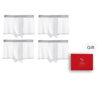 RED DRAGONFLY Underpants Men's 4 Pack Gift Box Set