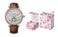 Heart-Fluttering Box-9162 Gold Case White Dial