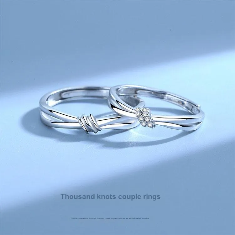 DAWO 999 Fine Silver Rings Unisex-1