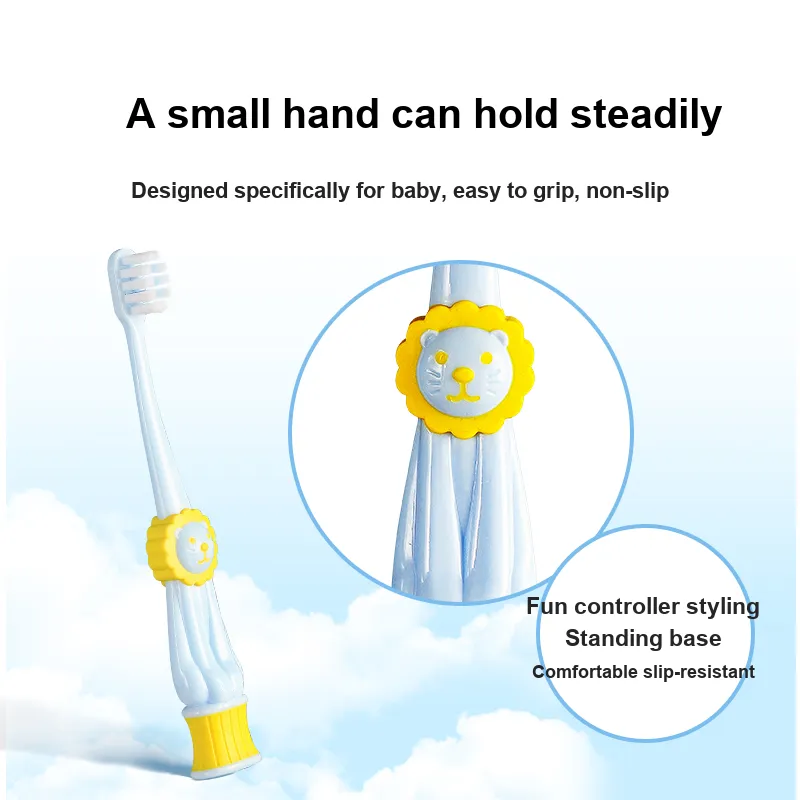 Dr. Tooth Taoqu Kids' Toothbrush Cleaning Gum Protection Single-3