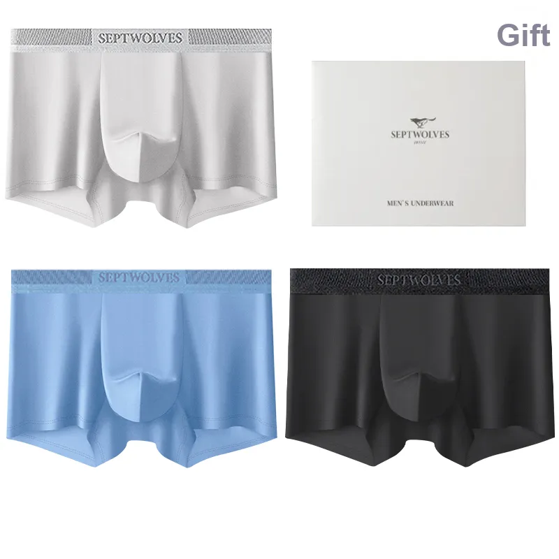 SEPTWOLVES Underwear Gift Box Men's 3 Pack Gift Box Set-0