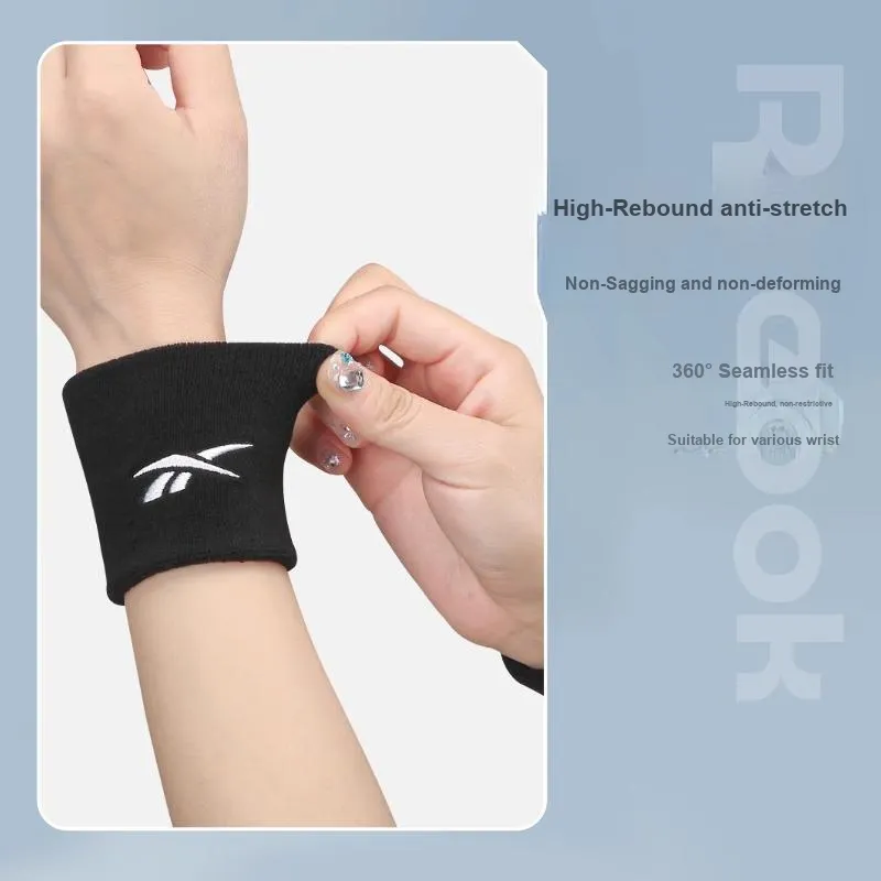 Reebok Running, Mountaineering, Hiking, Badminton, Basketball Wristbands Breathable And Protective One Size Unisex-6