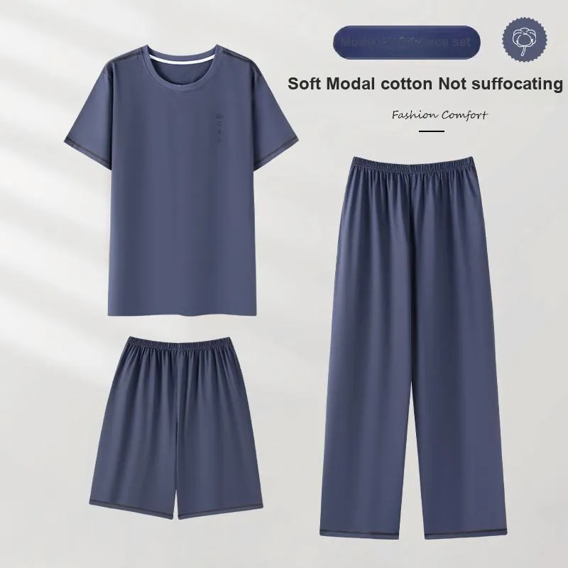 William Pajama Set Men's Image Color-1