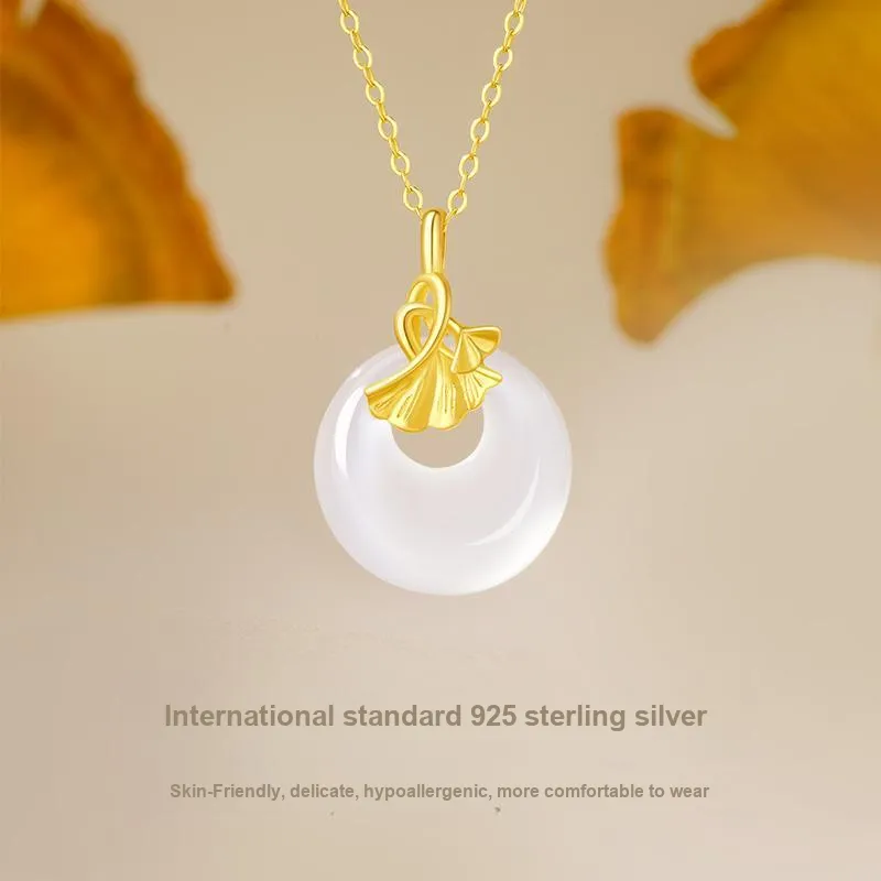 Branded Jewelry Chalcedony Necklaces Women's-8