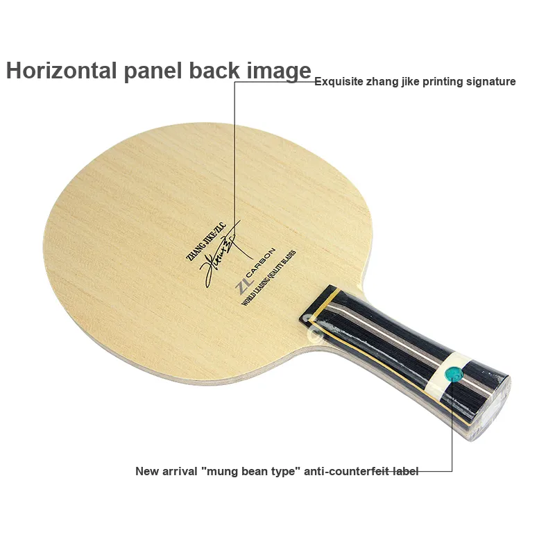 Butterfly Zhang Jike Table Tennis Blades All Wood With Carbon Fiber Unisex BUTTERFLY ZHANGJIKE ZLC Black-1