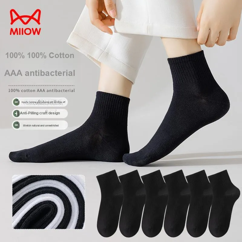 MIIOW Ankle Socks Women's 6 Pack-14