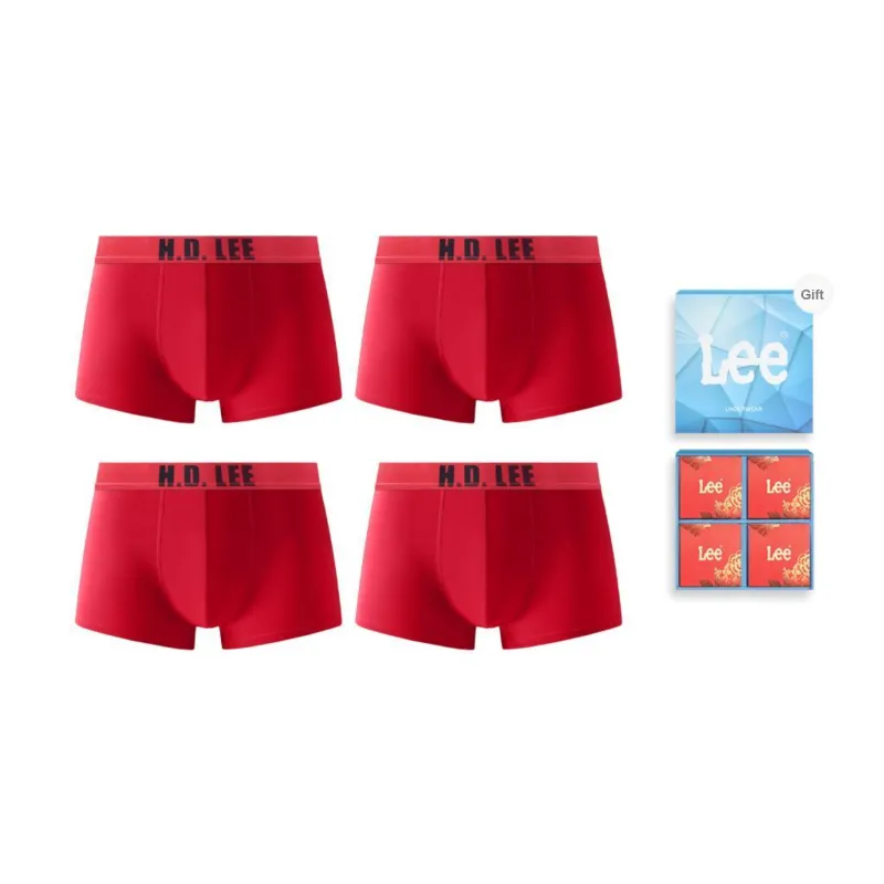 Lee Edge Color 3.0 Underwear Gift Boxes Men's Combo Set-12