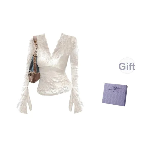 DITB Белые Женские Рубашки