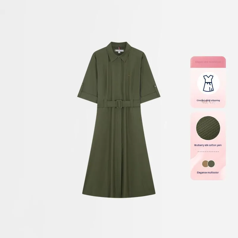 Tommy Hilfiger Short Sleeved Dresses Women's-7