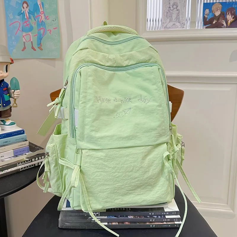 Parker Bear Nylon Backpack Regular Unisex Multicolor-14