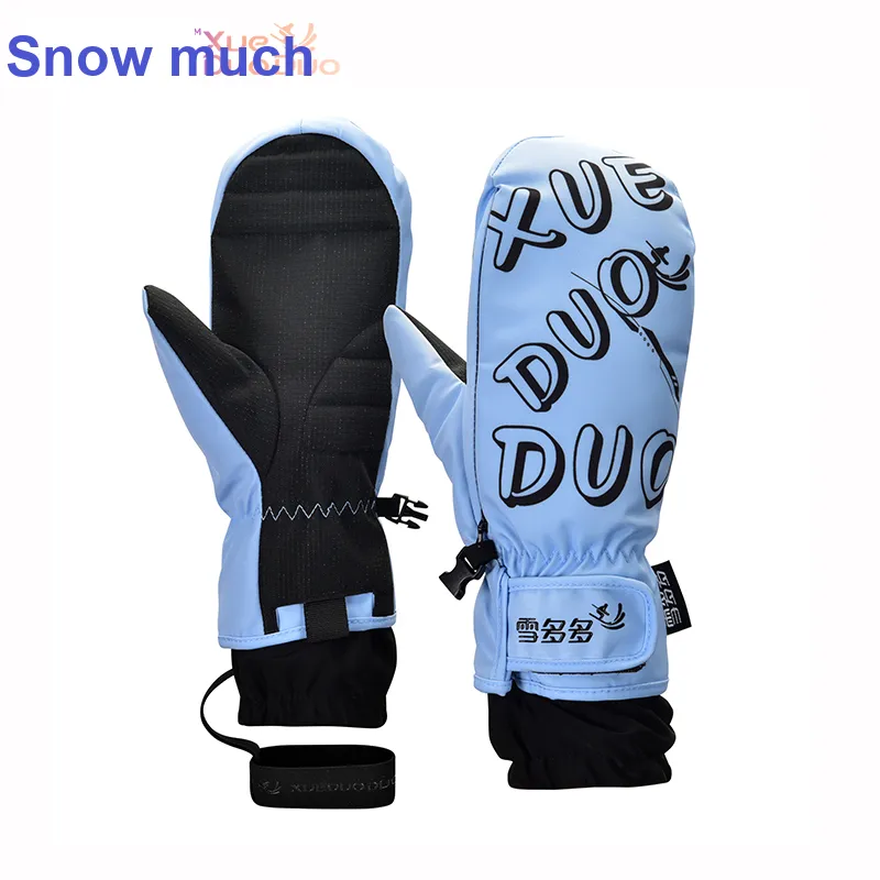 A lot of snow Ski Gloves-2