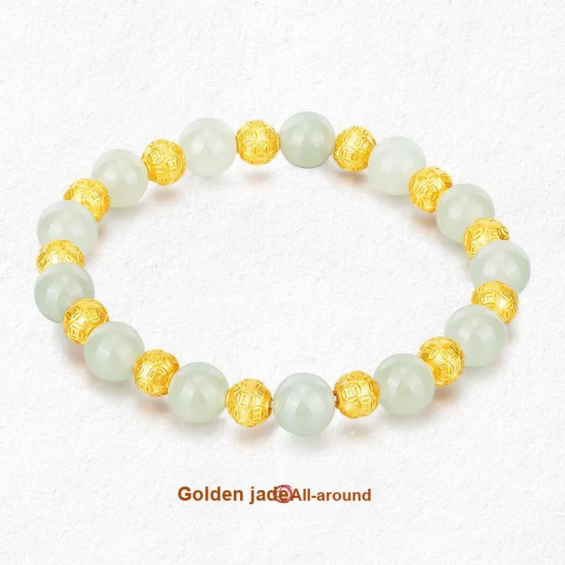 Diamond International Hetian Jade Bracelets White Jade Women's-1
