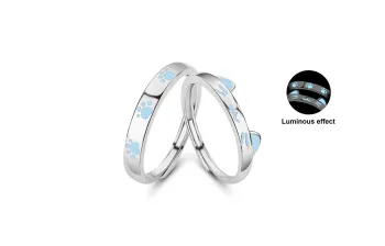 CARLHEIM S999 Fine Silver Rings Unisex