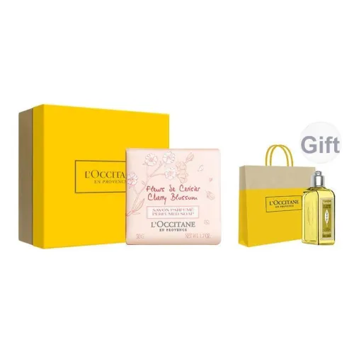 L'OCCITANE Вишневый цветок Орех дерева ши Молоко Классическое мыло Чистка