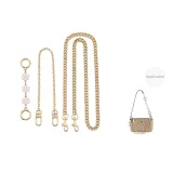 Camellia Extender Chain+40cm Copper Decorative Chain+100cm Crossbody Chain