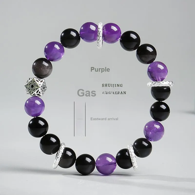 With The Heart Of The Jade Crystal Bracelets Unisex-1