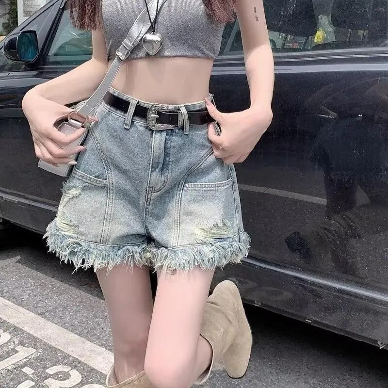 The New Age Family Denim Shorts Women's-3