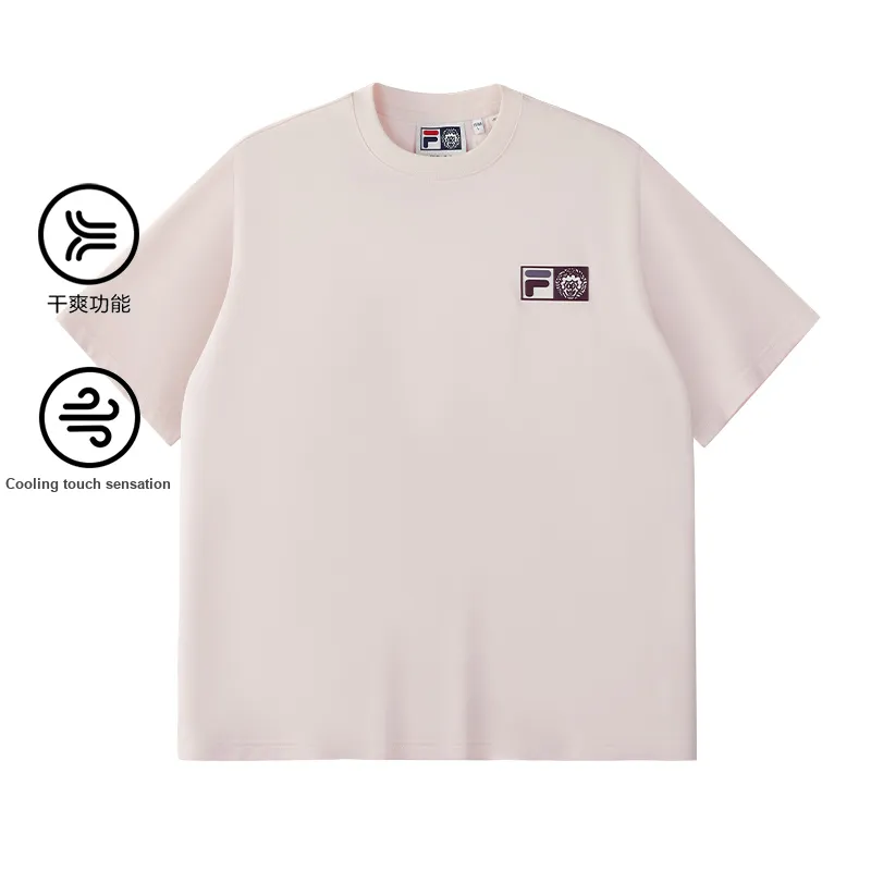FILA FUSION T Shirt Unisex Ningling Pink PK-2