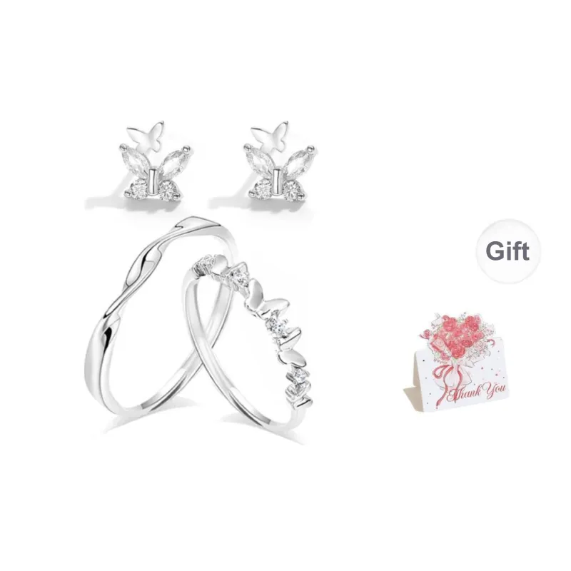 GIFU S999 Fine Silver Stud Earrings Unisex-0