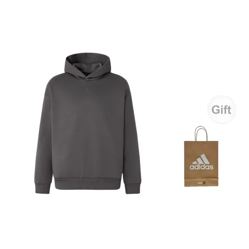 Adidas Sweatshirts Men Charcoal Gray+Gift Bag