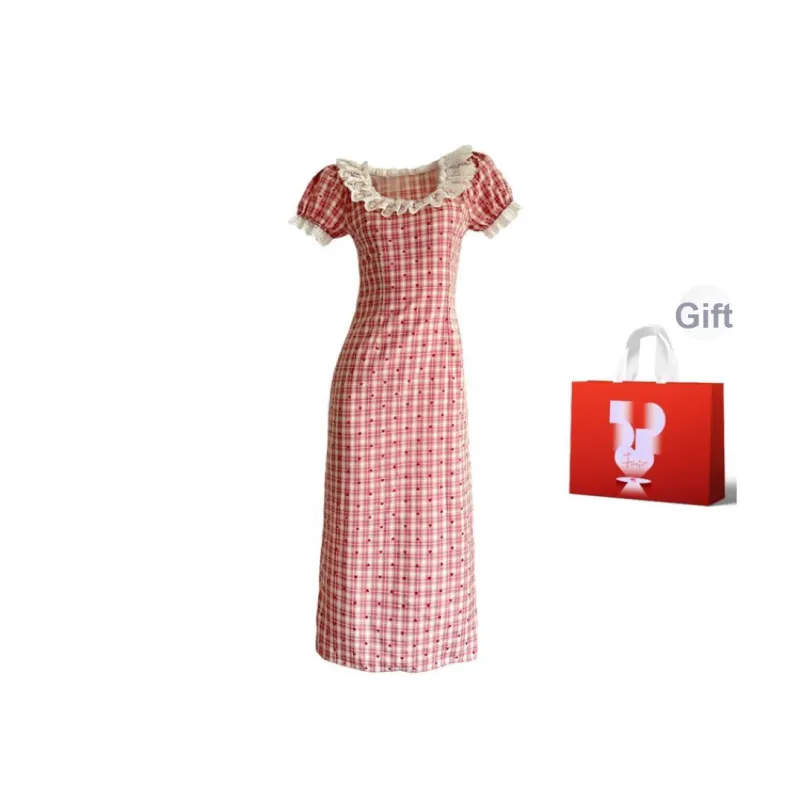 AURORA MUSE Short Sleeved Dress Women's-12