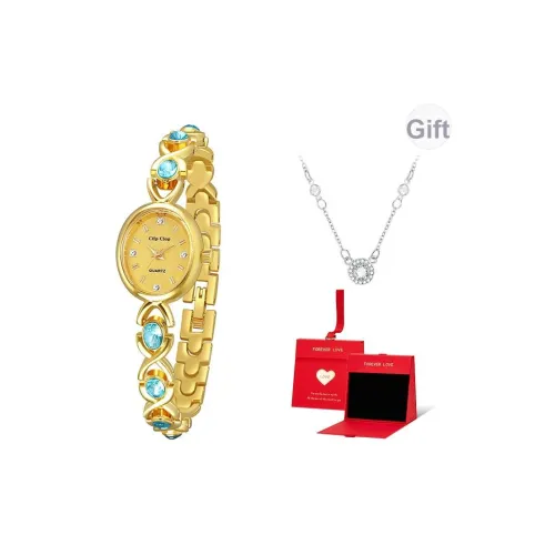 Clip Clop Кварцевый механизм сплав ремешок женские часы многоцветный циферблат