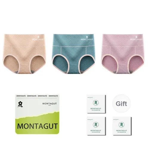 Montagut Underpants Women's Shopping Bag 3 Pack