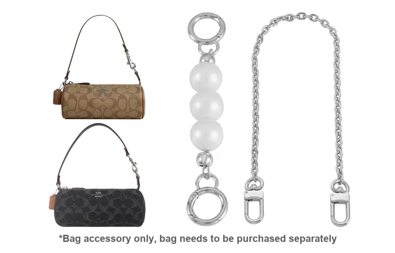 Lan Bao Fan Metal Shoulder Strap, Bag Accessory Women's Gold Tone-98